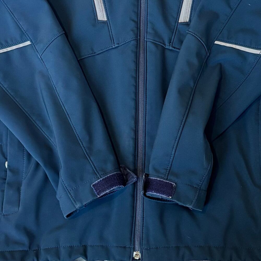 The North Face Storm Peak Triclimate Jacket Shell No Hood Navy Mens Size Large - Picture 4 of 11